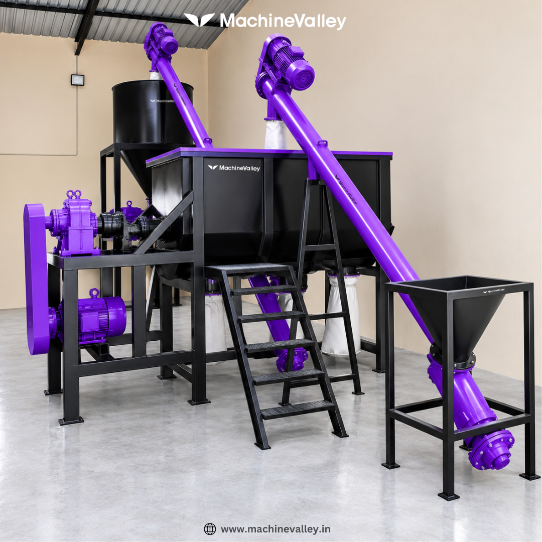 Semi-Automatic Tile Adhesive Plant